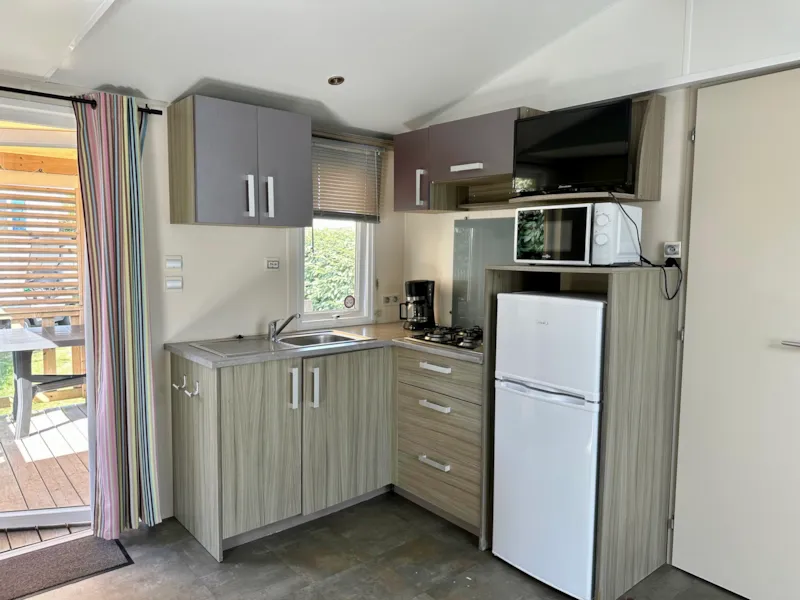 Mobil-Home Neptune Standard 25M² - 1 Chambre + Terrasse Couverte 9M²