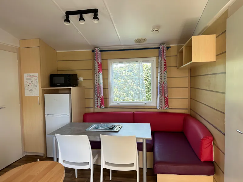 Mobil-Home Standard Mercure 27M² - 2 Chambres + Terrasse Semi-Couverte 11M²