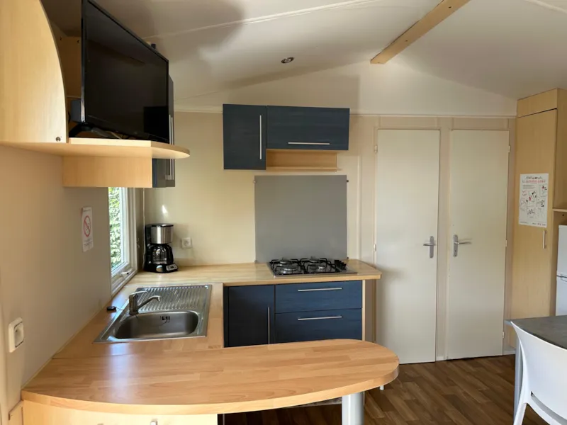 Mobil-Home Standard Mercure 27M² - 2 Chambres + Terrasse Semi-Couverte 11M²