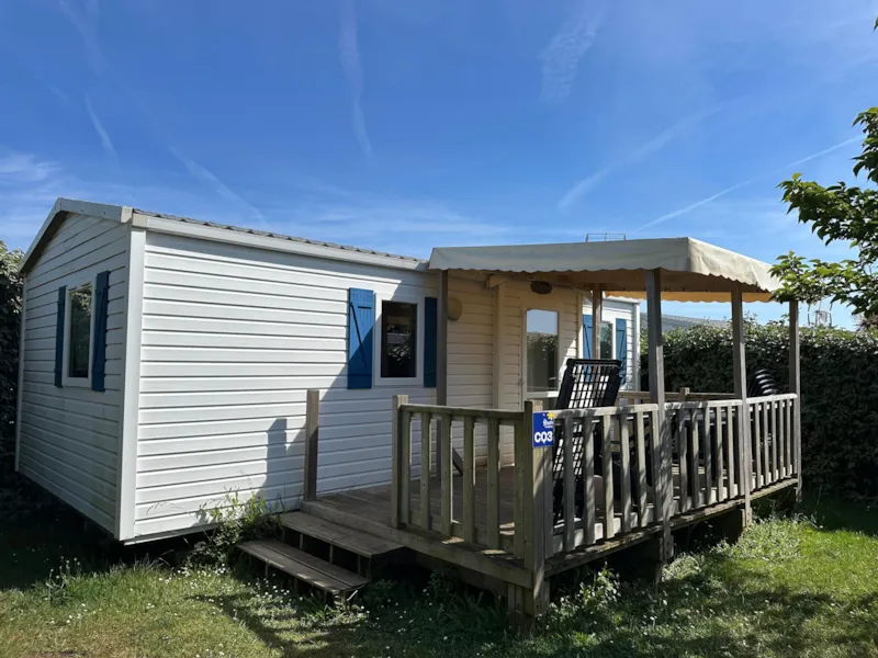 Mobil-Home Standard Mercure 27M² - 2 Chambres + Terrasse Semi-Couverte 11M²