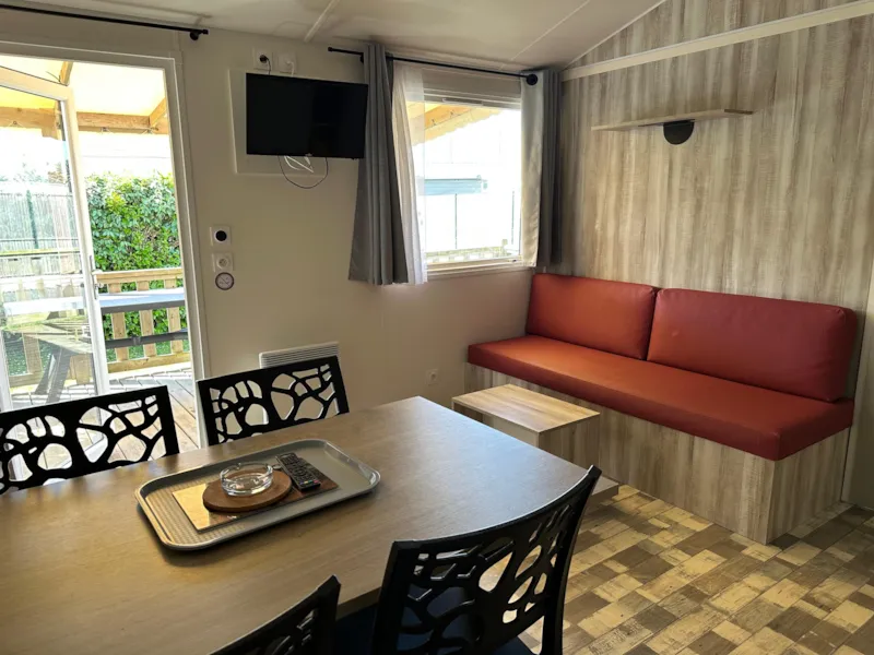 Mobil-Home Confort Venus 22M² - 2 Chambres + Terrasse Semi Couverte 9M²