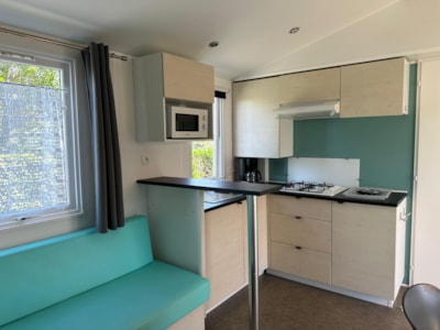 Mobilhome Confort TITANIA 30m² - 3 bedrooms + Half-covered terrace 15m²