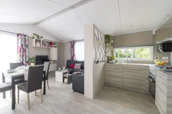Huuraccommodatie(s) - Stacaravan Premium Horizon 40M² - 2 Slaapkamers + Half-Schaduwrijk Terras 15M² - Flower Camping La Pointe du Talud