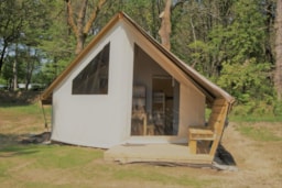 Huuraccommodatie(s) - Ecolodge Junior Xl Zonder Privé Sanitair - Camping de KERGO