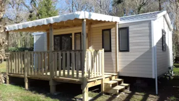 Mietunterkunft - Mobilheim 2 Zimmer Confort - Camping de KERGO