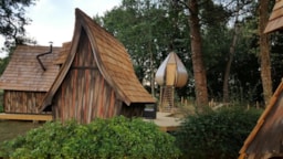 Accommodation - Wooden Hut La Goutte D'ô - Camping Entre Terre et Mer