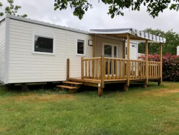 Mietunterkunft - Mobilheim Confort (3 Zimmer) - Camping Entre Terre et Mer
