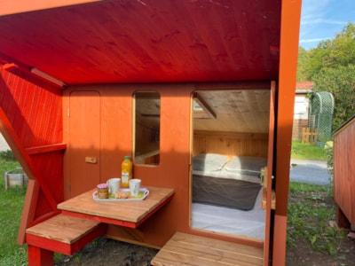 Stopover cabin - without toilet blocks