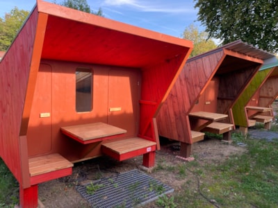 Stopover cabin - without toilet blocks