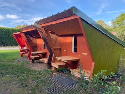 Stopover cabin - without toilet blocks