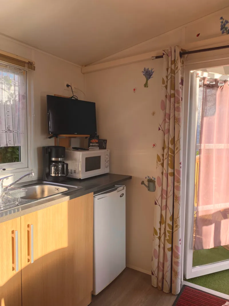 Mobil-Home - 15M² - 1 Chambre Avec Terrasse