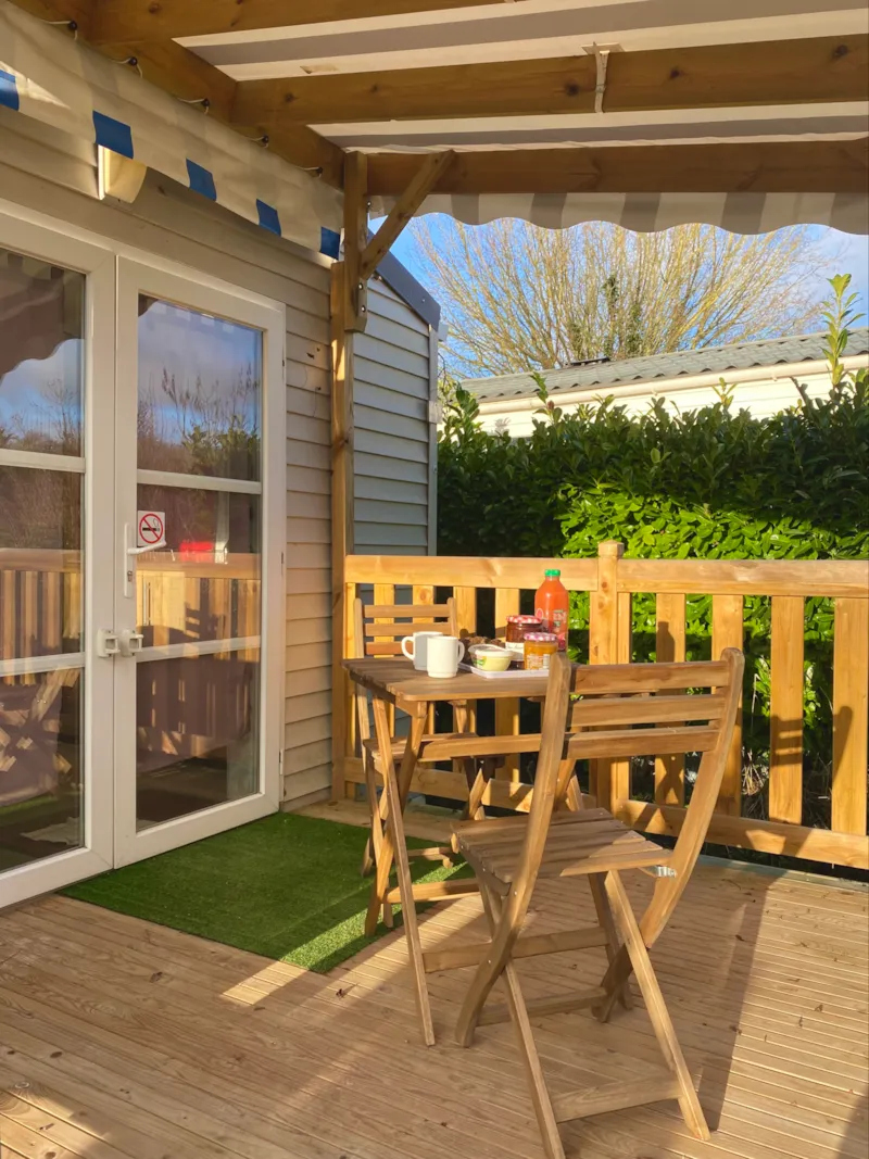 Mobil-Home - 15M² - 1 Chambre Avec Terrasse