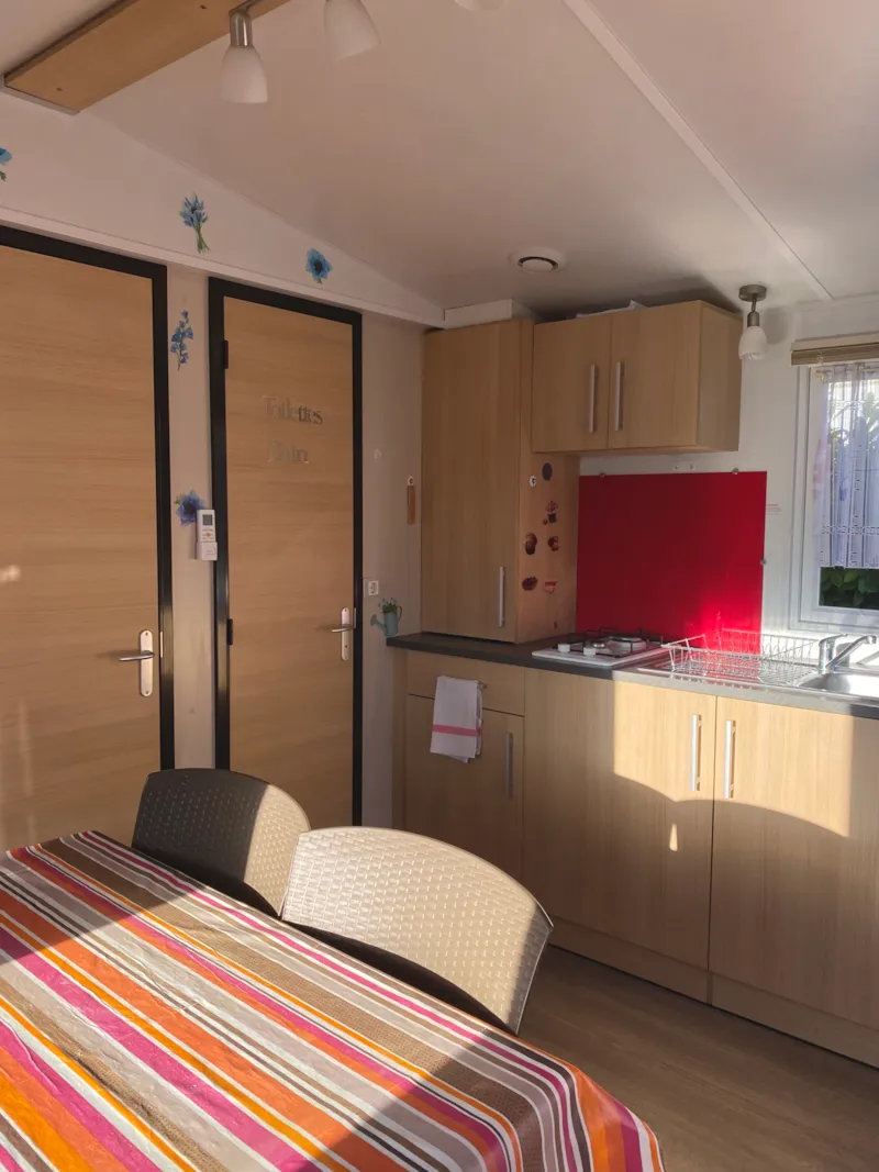 Mobil-Home - 15M² - 1 Chambre Avec Terrasse