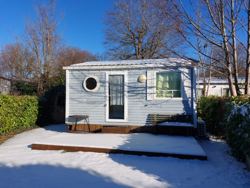 Mobil-home - 15m² - 1 chambre avec 2 lits simples sans terrasse