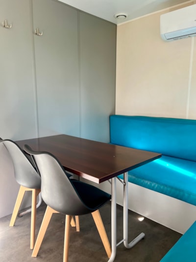 Mobile-home - 15m² - 1 bedroom 2 single beds - without terrace