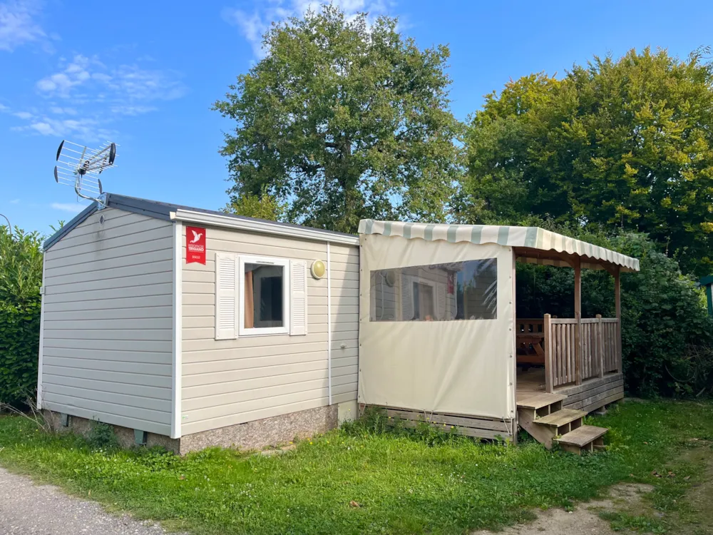 Location - Mobil-Home - 30-35 M² - 2 Chambres Avec Terrasse - CAMPING LA FALOISE