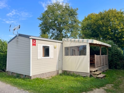 Mobile-home - 30-35 m² - 2 bedrooms with terrace