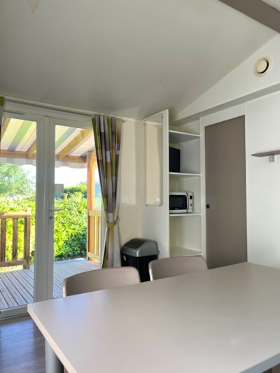 Mobile-home - 30-35 m² - 2 bedrooms with terrace