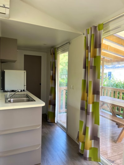 Mobile-home - 30-35 m² - 2 bedrooms with terrace