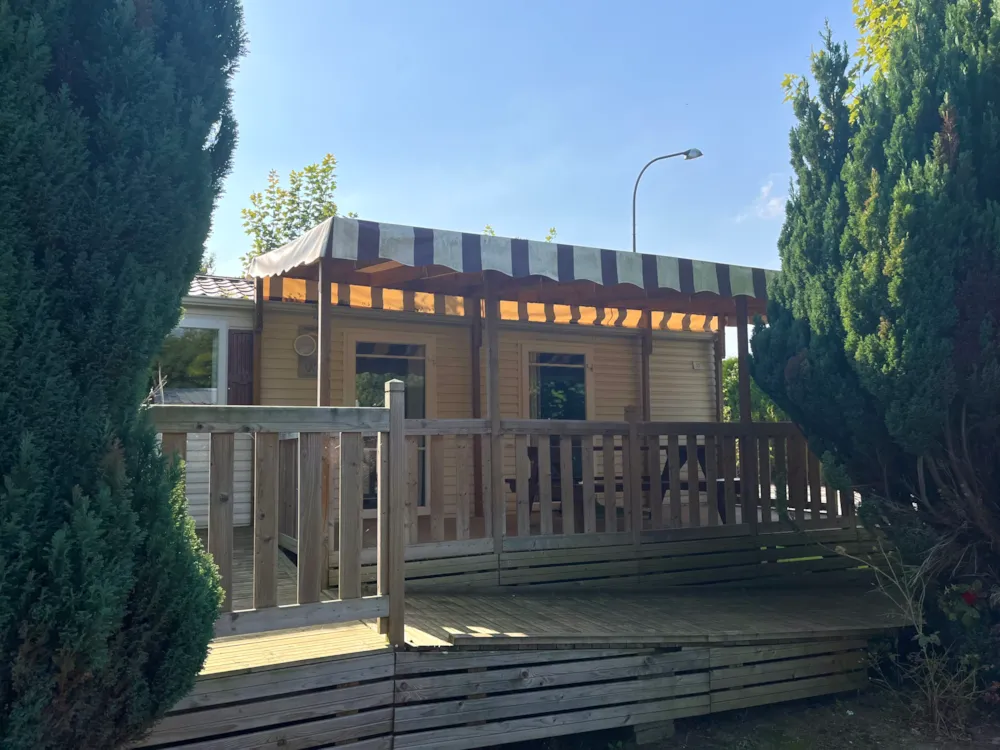 Location - Mobil-Home - 36M² - 2 Chambres - Pmr - CAMPING LA FALOISE