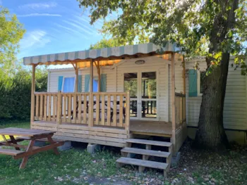 Mietunterkunft - Mobilheim - 37M² - 3 Schlafzimmer Mit Terrasse - CAMPING LA FALOISE