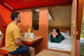 Mietunterkunft - Zwischenstopp-Hütte - Ohne Sanitäranlagen - CAMPING LA FALOISE