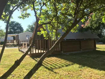 Mietunterkunft - Hütte La Casèla 2 Zi. (Ohne Sanitäranlagen) - Camping Le Bon Coin