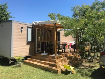 Mietunterkunft - Mobilheim Premium - Camping Le Bon Coin
