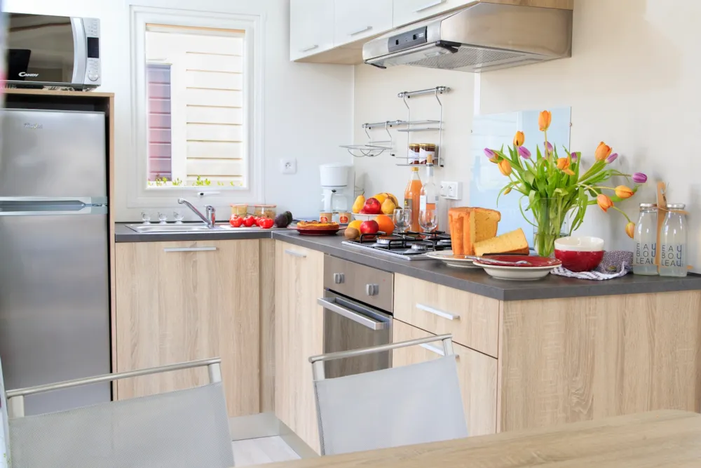 Location - Cottage Opale Lounge – 2 Chambres - 30 M²  Transats Et Terrasse Semi-Couverte - La Forêt Stella-Plage