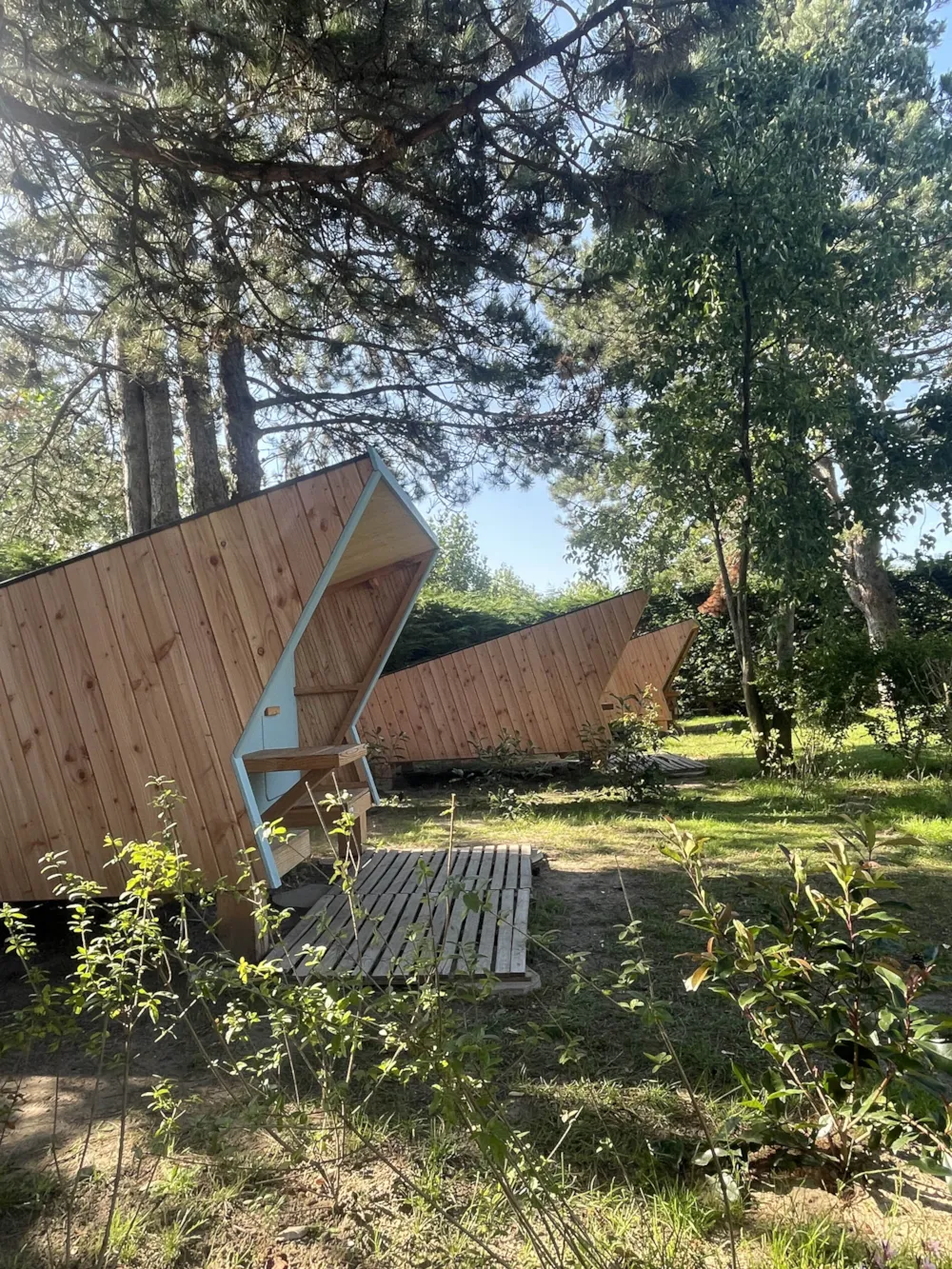 Location - Cabane –Etape Vélo - Escale  Idéale Pour Les Cyclistes - La Forêt Stella-Plage
