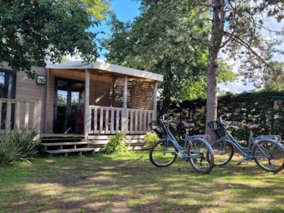 Cottage Opale Lounge - 2 bedrooms - 4 pers - 30 m² Semi-covered terrace