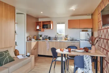 Mietunterkunft - Cottage Opale - Ozean - 2 Schlafzimmer - 2 Badezimmer -34M2 - Halbüberdachte Terrasse - La Forêt Stella-Plage