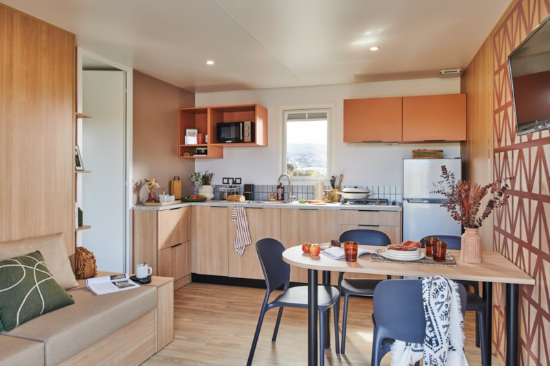 Cottage Opale Océan - 2 slaapkamers - 5 pers - 34 m² - 2 badkamers - Halfoverdekt terras