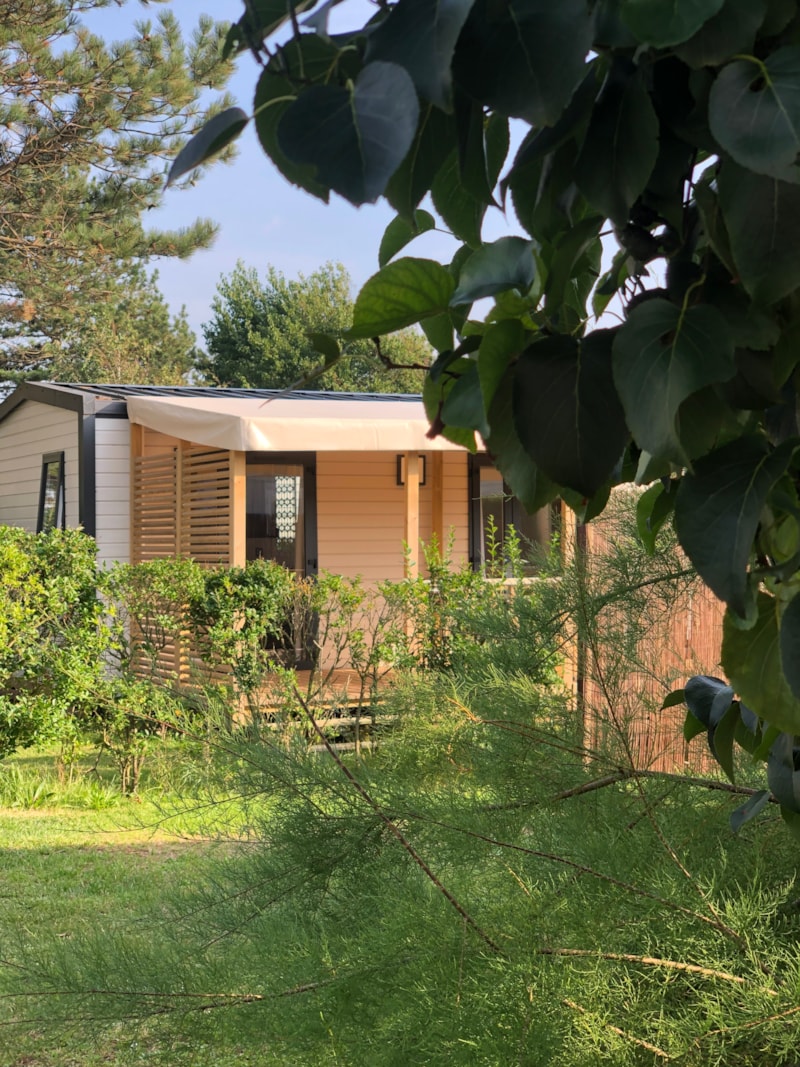 Cottage Opale Lounge - 2 slaapkamers - 4 pers - 30 m² Halfoverdekt terras