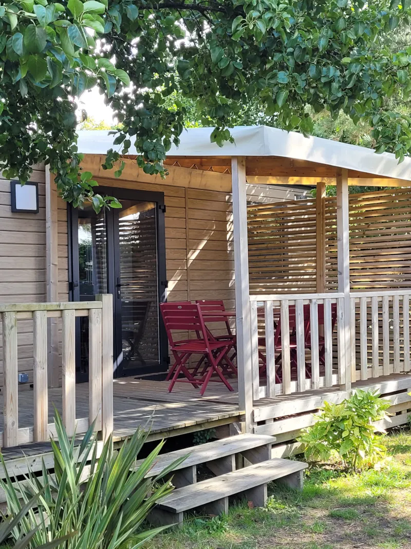 Cottage Opale Lounge – 2 Chambres - 30 M²  Transats Et Terrasse Semi-Couverte