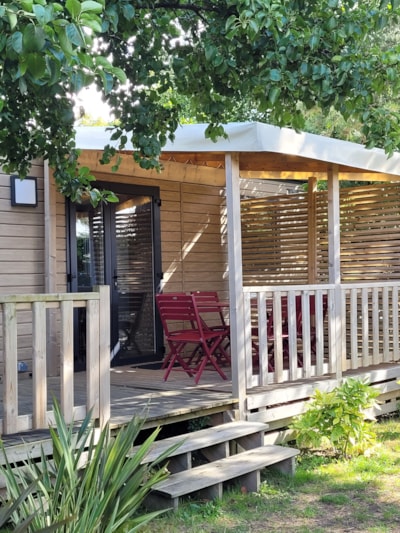 Cottage Opale Lounge - 2 bedrooms - 4 pers - 30 m² Semi-covered terrace