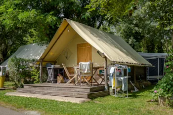 Mietunterkunft - Zelt Trappeur - Camping De La Doller