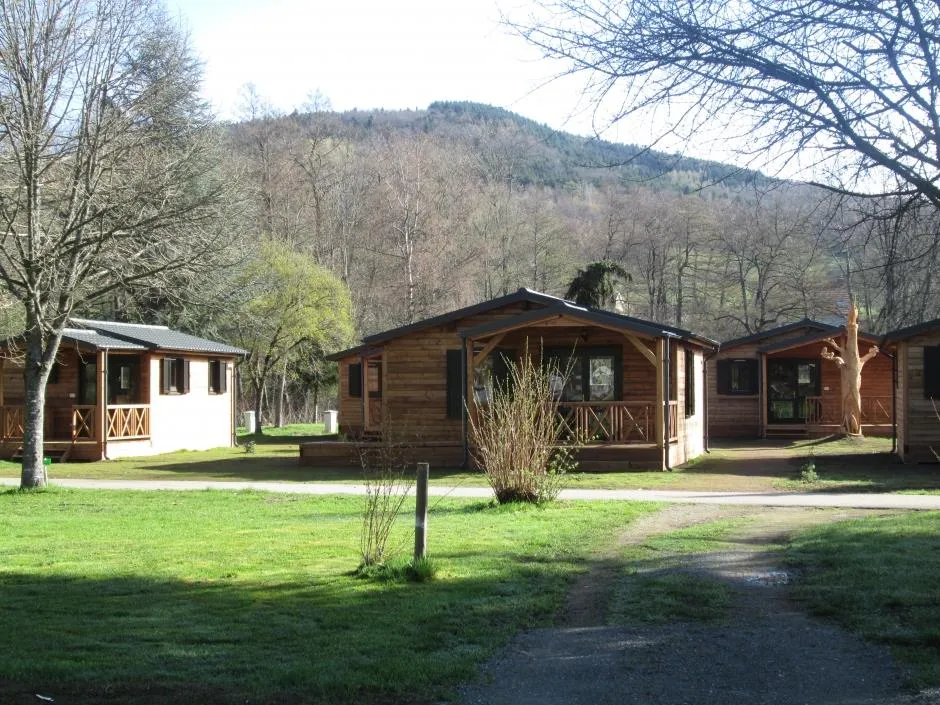 Location - Chalet Bois - 3 Chambres - Camping de Masevaux