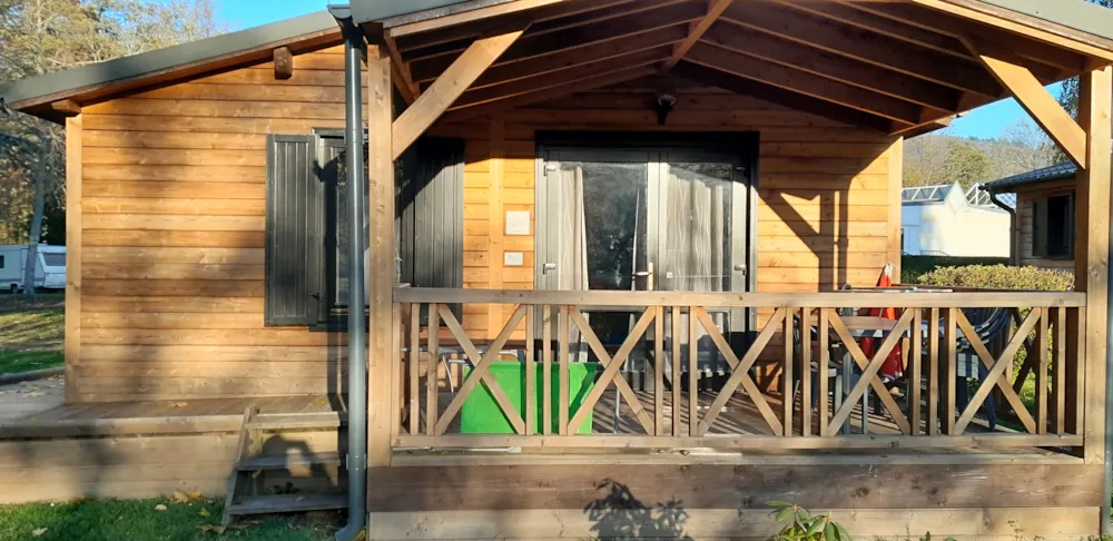 Location - Chalet En Bois Pmr - 2 Chambres - Camping de Masevaux