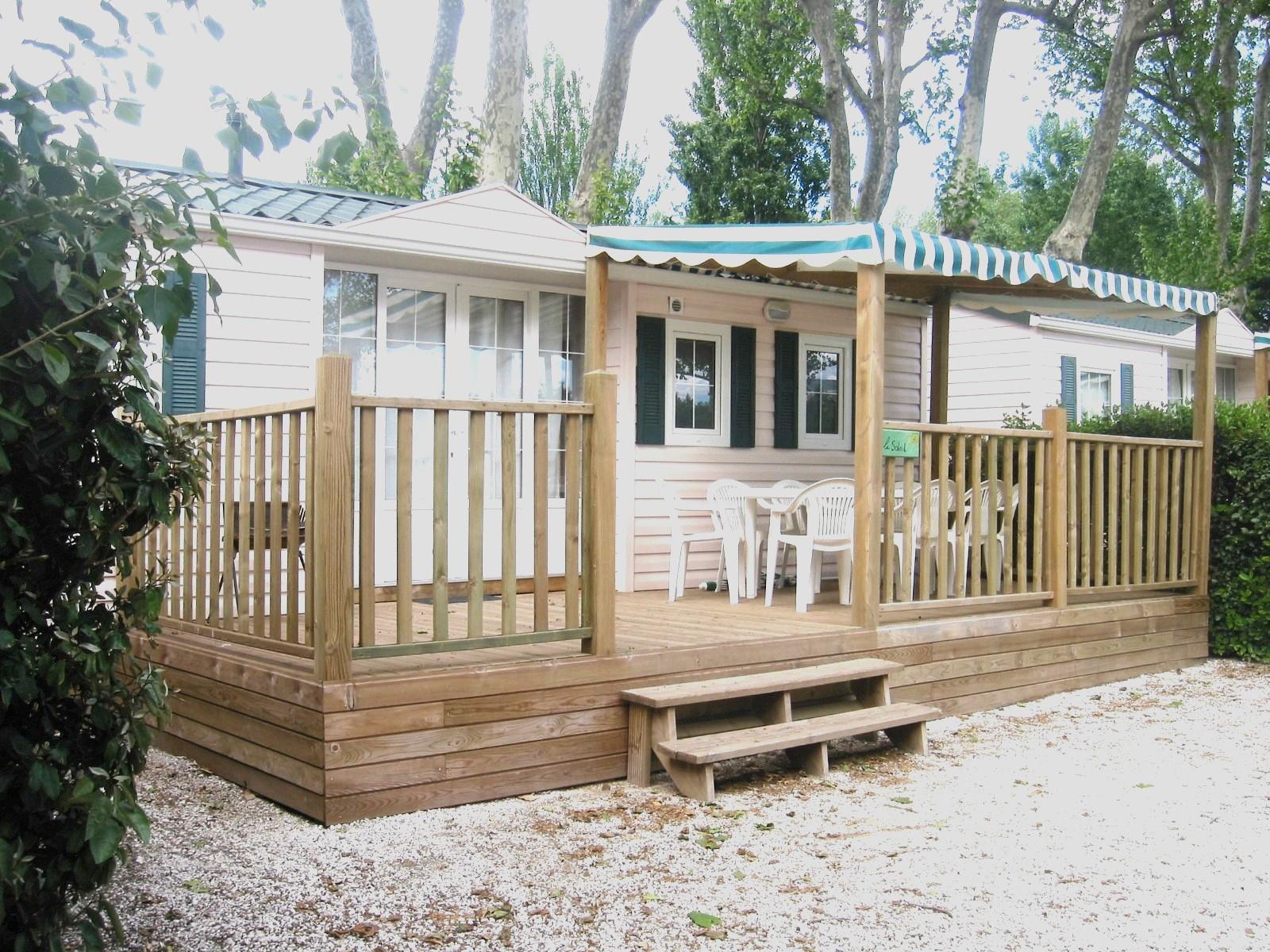 Location - Mobile Home Watipi Texas, 3 Chambres - Camping La Durance