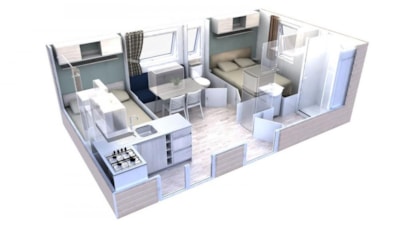 Mobile home trigano EVO 24 air-conditioned — 7