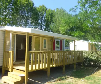 Accommodation - Mobile Home Trigano Evo 33  Air-Conditioned - CAMPING INTERCOMMUNAL DE LA DURANCE