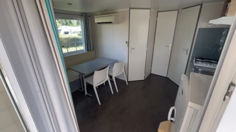 Mobil-Home O'hara 734 Climatisé Pour 4 Personnes Avec 2 Chambres, Terrasse Intégrée