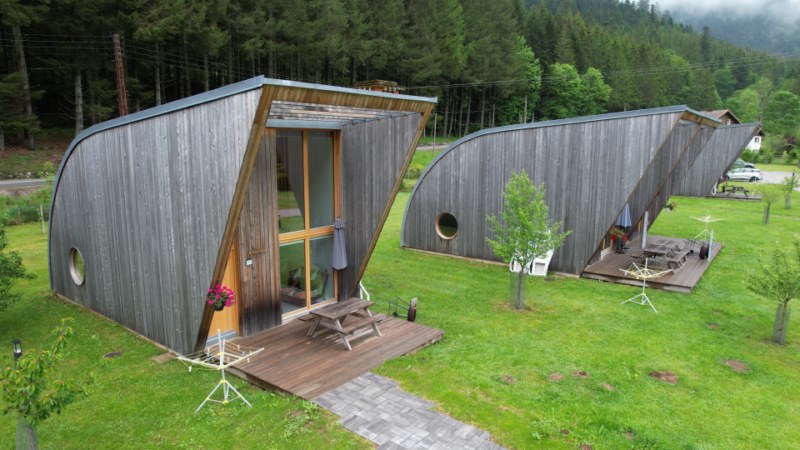 Location - Chalet Eco-Lodge Pmr "Confort" 42 M² + Terrasse - 2015 - Flower Camping Verte Vallee