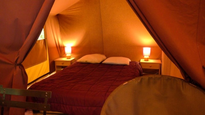 Tente Lodge Nature - 25M² (2 Chambres) + Terrasse - Sans Sanitaires - 2013