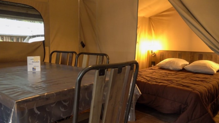 Tente Lodge Vintage - 34.50M² (2 Chambres) + Terrasse - Sans Sanitaires - 2019