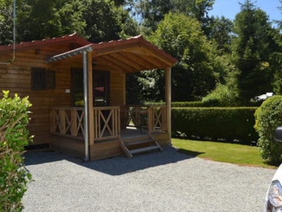 Chalet CONFORT Monia 27 m² (2 Bedrooms) + sheltered terrace 10m²+ air conditioning
