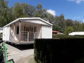 Mietunterkunft - Mobilheim Solo Comfort 26M² (2 Zimmer) + Überdachte Terrasse 9M² - Flower Camping du Lac de la Seigneurie
