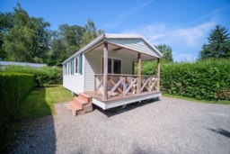 Accommodation - Mobile-Homewatipi Confort 26 M²  2 Bedrooms + Sheltered Terrace 7 M² - Flower Camping du Lac de la Seigneurie