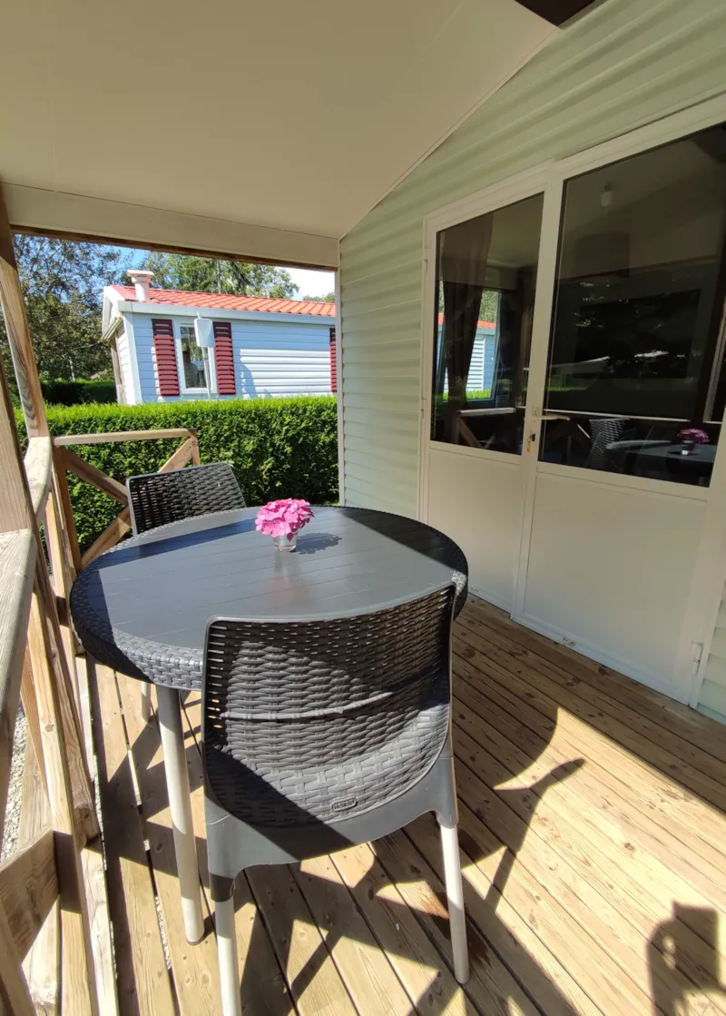 Mobil Home Watipi Eco 26 M² (2 Chambres)+Terrasse Couverte De 7 M²